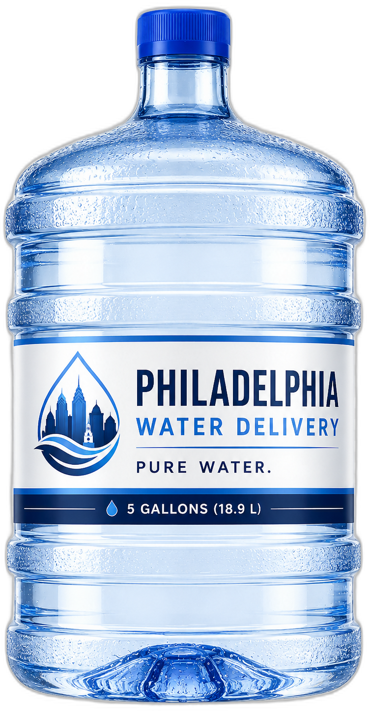 Philadelphia Water Delivery 5-gallon water bottle